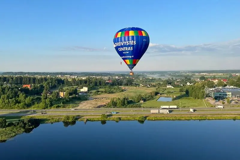 Billet Vol en montgolfière au-dessus de Vilnius ou Trakai en Lituanie