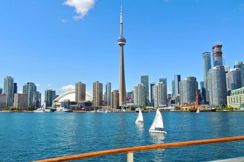 Visite de la ville de Toronto avec croisière en bateau et tour CN