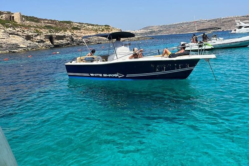 Location de bateaux privés : Gozo, Comino, Blue Lagoon, Crysral Lagoon