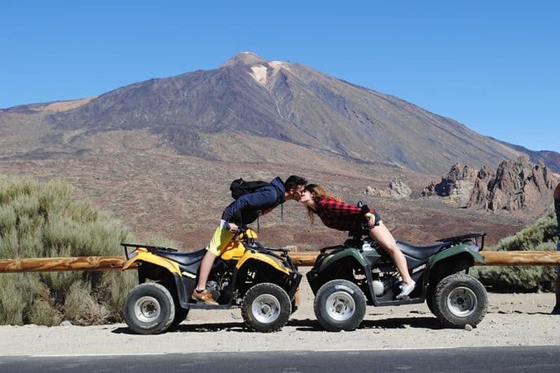 Excursion en quad au volcan Teide en journée dans le parc national du Teide