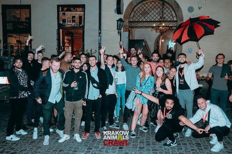 Cracovie Pub Crawl avec 1 Hr d'alcool à volonté et 4 clubs / pubs