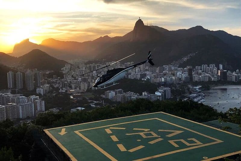 Vol panoramique en hélicoptère à Rio