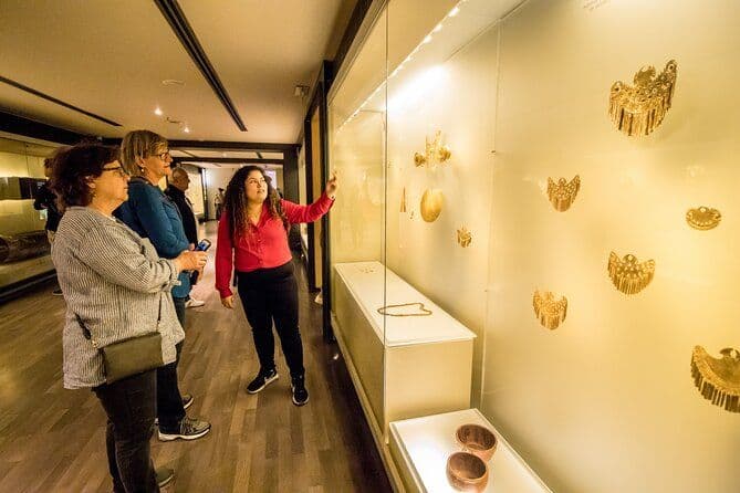 Billet Visite guidée privée du musée de l'or de Bogota avec transport