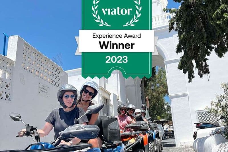 Santorini: The Best ATV-Quad Experience Tour + Transportation