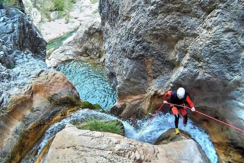 Canyoning en Andalousie: Canyon de Rio Verde