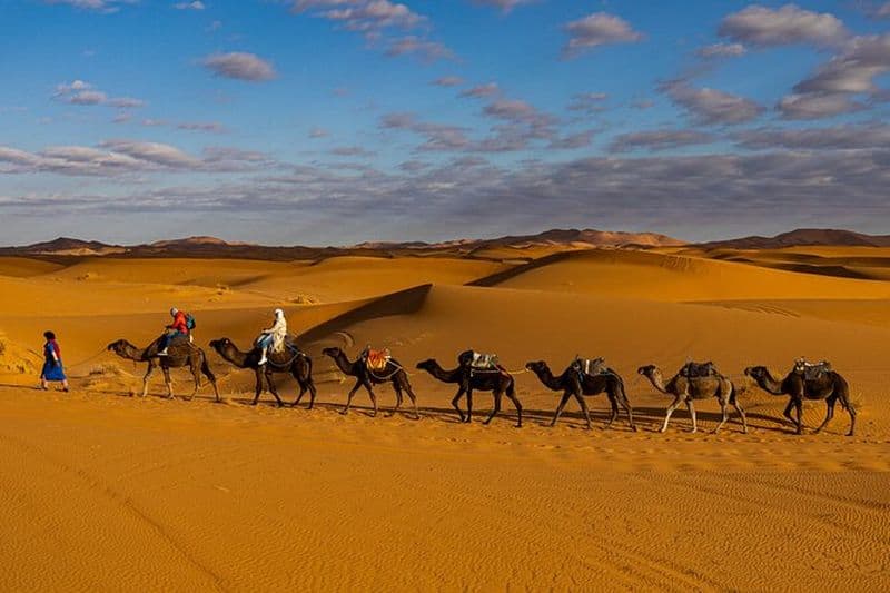 Safari dans le désert de 4 jours de Marrakech à Merzouga
