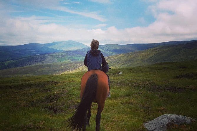 Randonnée à cheval dans les montagnes de Wicklow