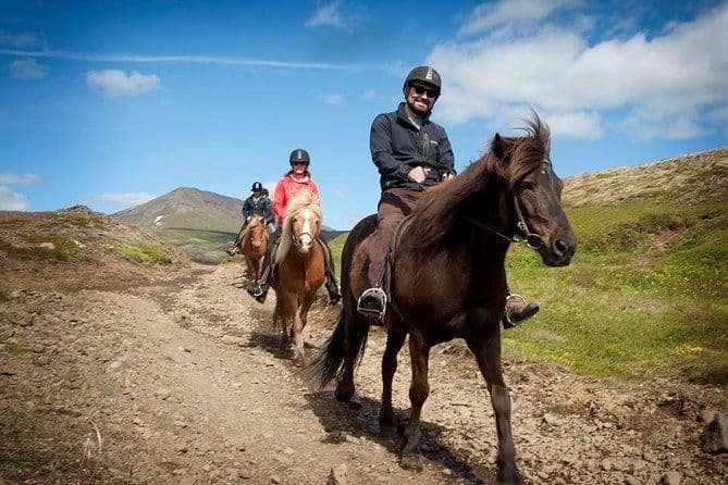 Promenade à cheval viking et excursion au Cercle d'or au départ de Reykjavik