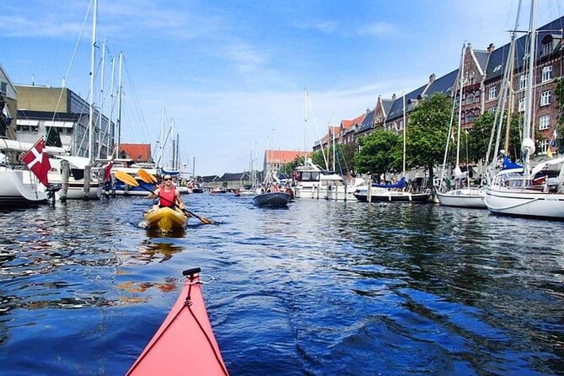 Visite guidée en kayak de 2 heures dans le port de Copenhague