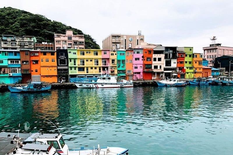Billet N117 Excursion d'une journée à Keelung Jiufen (Port de pêche de Zhengbin, Hope, Glen, Tronc d'éléphant, Pierre de courge, Pierre Jiufen Old Street) (10h)