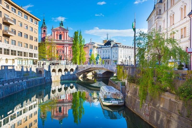 Billet Croisière en bateau et visite à pied de Ljubljana