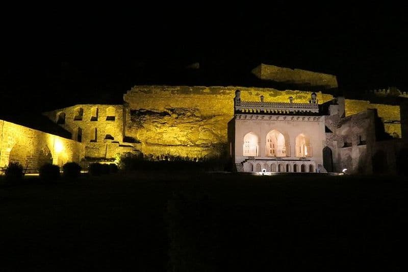 Golconda Fort Spectacle son et lumière - Hyderabad