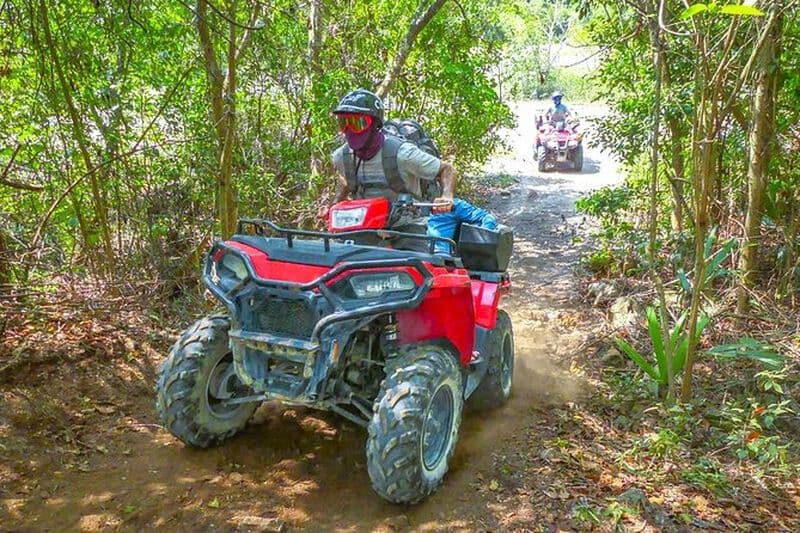 Billet VTT 4×4 + plongée avec tuba + Beach Club + déjeuner + Sabores DE Cozumel
