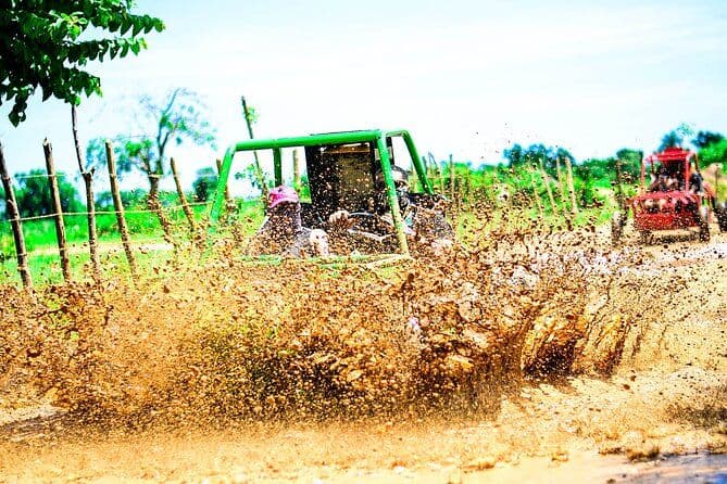 Visite en buggy à la plage de Macao et à la grotte d'eau avec une ferme biologique