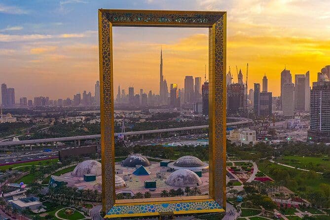 Billets Dubai Frame, visite guidée de la crique, des souks et de la mosquée bleue