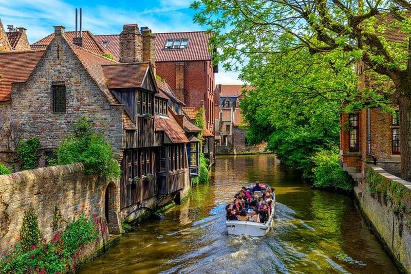 Visite de Bruges avec croisière sur les canaux depuis le port de croisière de Zeebrugge