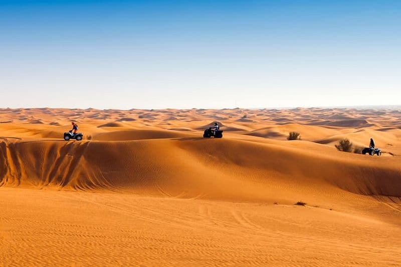 Dubaï Adrenaline Combo Jetski Karting et Desert VTT