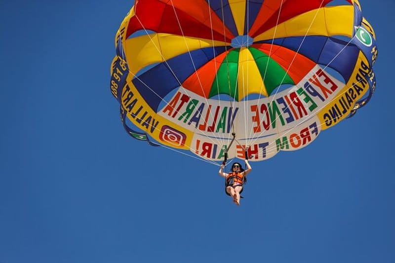 Expérience de parachute ascensionnel à Puerto Vallarta