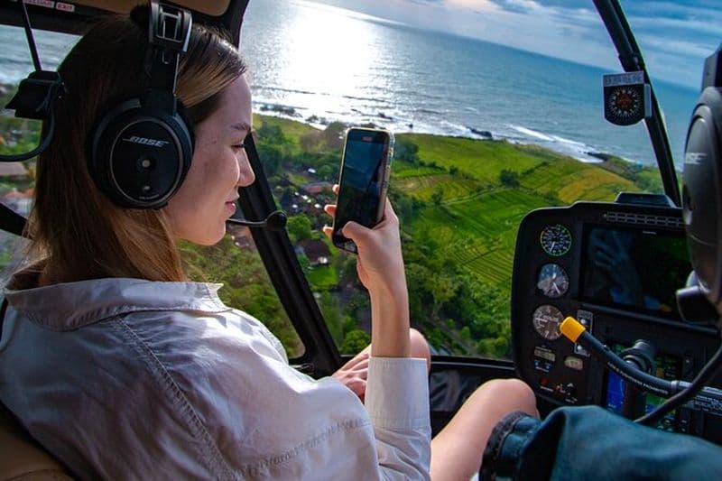Billet Tour en hélicoptère au-dessus de l'île des dieux