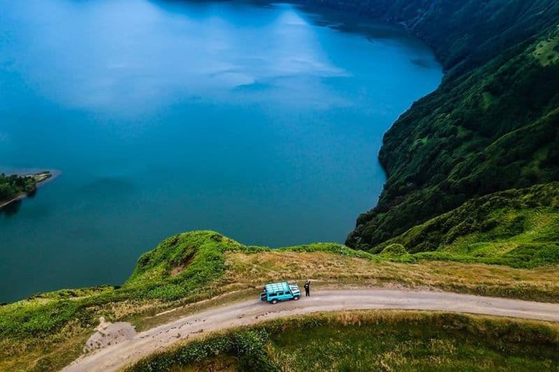 Billet Visite en jeep d'une journée complète Sete Cidades & Lagoa do Fogo avec déjeuner et boissons inclus.