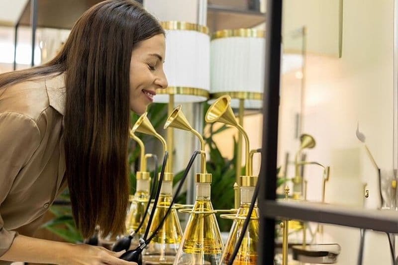 Expérience personnalisée de création de parfum