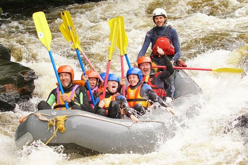 Billet Rafting en eau vive sur la rivière Dee à Llangollen
