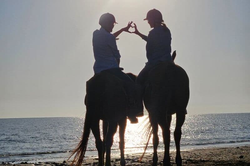 Billet Équitation privée sur la plage de Mascate