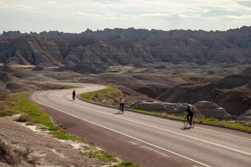 Parc national des Badlands à vélo - Privé