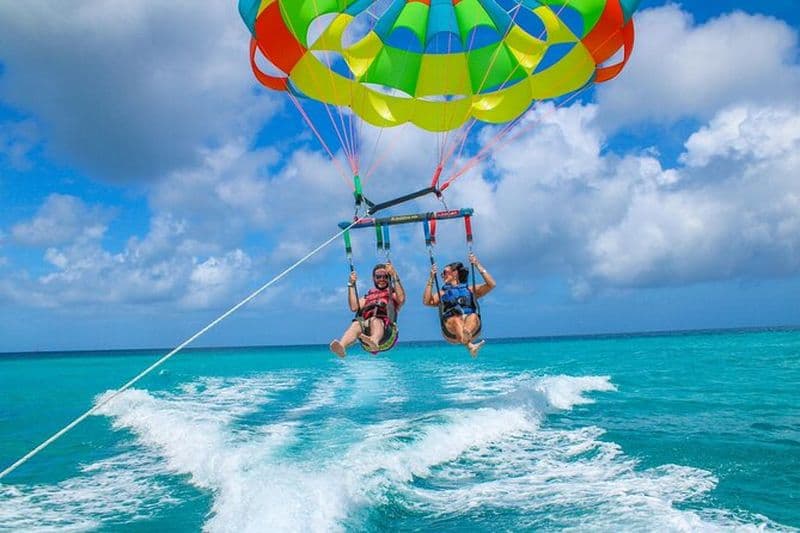 Aventure en parachute ascensionnel à Aruba