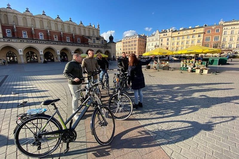 Billet Visite complète de Cracovie à vélo