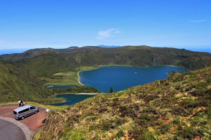 Billet Excursion d'une journée complète dans l'ouest de São Miguel avec le Sete Cidades, déjeuner inclus