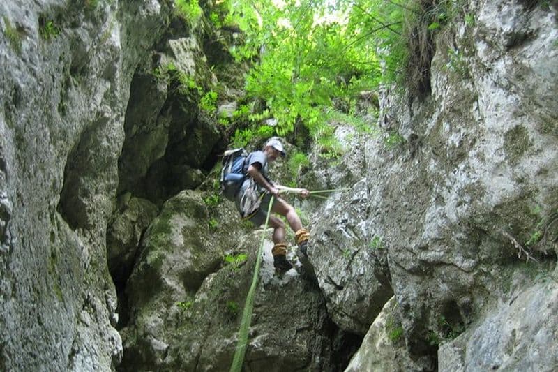 Canyoning sur les Gorges de Dambovicioara depuis Brasov