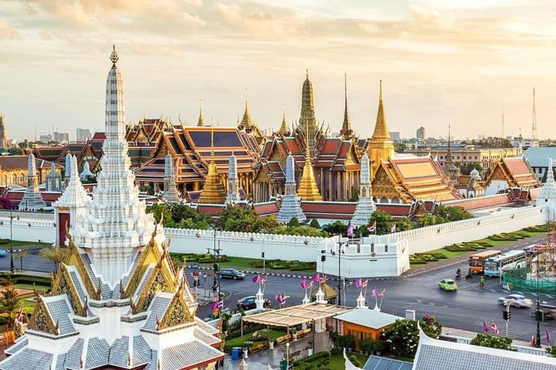 Visite du complexe du Grand Palais de Bangkok et Wat Phra Kaew