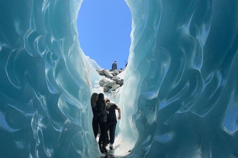 Visite en héli-randonnée du glacier Tasman au départ de Queenstown