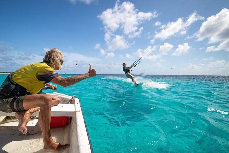 Aventure privée de kitesurf de 2 heures