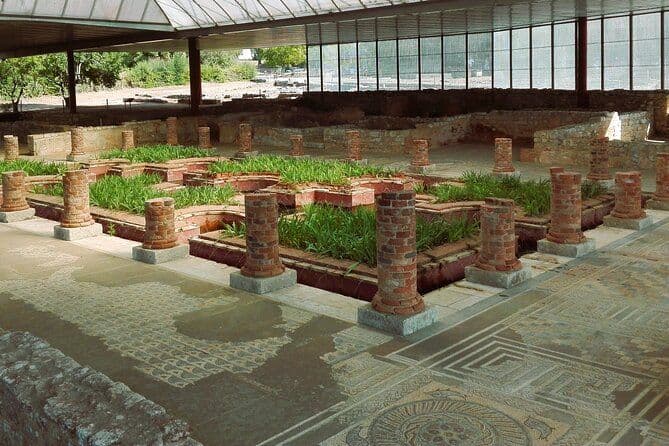 Vélo électrique à Conimbriga Ruines romaines, de Coimbra