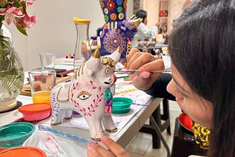 Atelier de peinture privé avec vin et collations