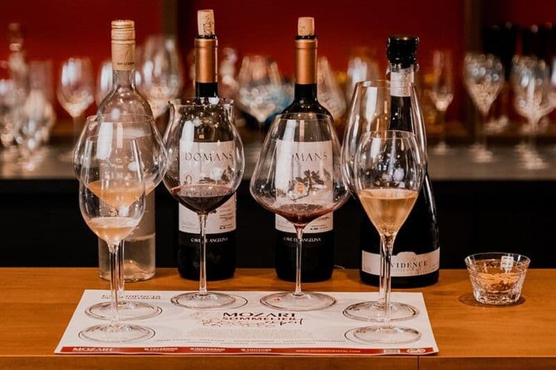 Expérience de dégustation de vin