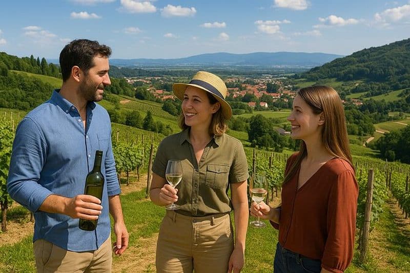 Visite privée des vins de Zagreb : deux établissements vinicoles locaux et Samobor