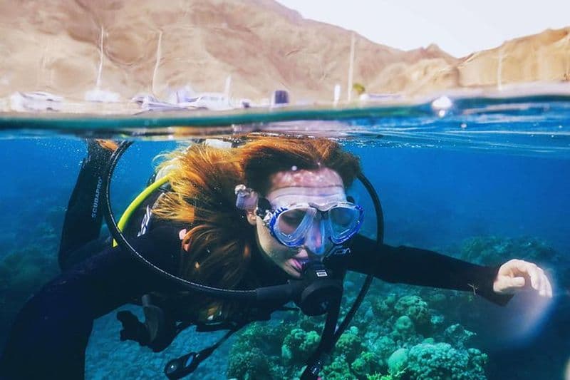 Plongée sur les récifs coralliens avec moniteur privé (25 min)