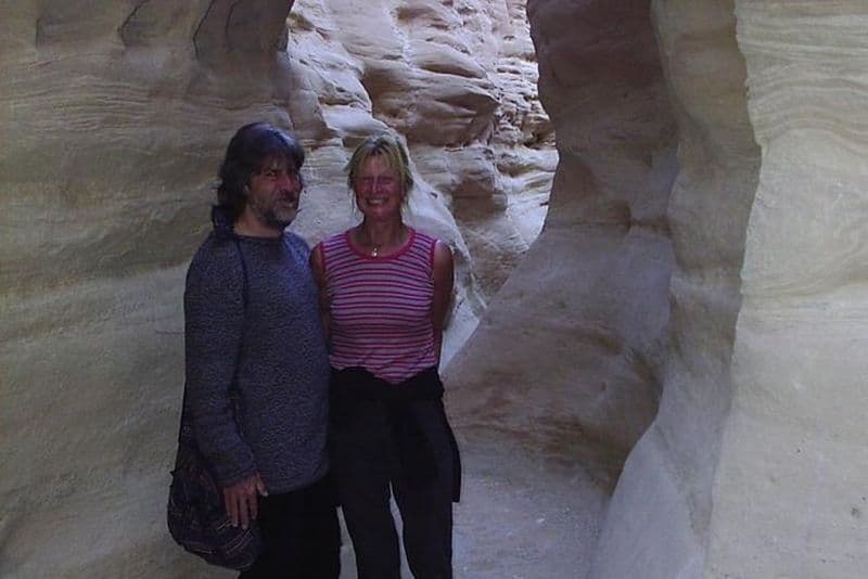 Excursion d'une journée en Jeep de Dahab au petit Canyon coloré