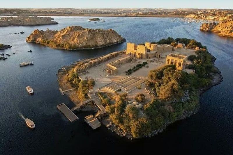 Voyage à Assouan, Philae, le grand barrage, obélisque inachevé