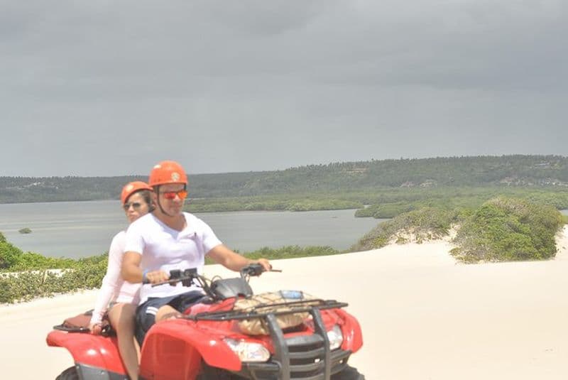Tour en quad à Barra Do Cunhaú