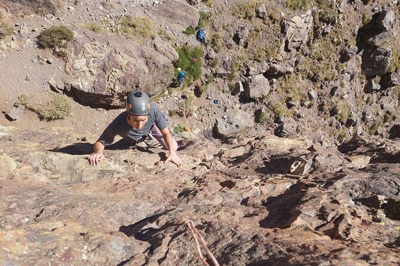 Expérience d'escalade dans la région métropolitaine de Santiago