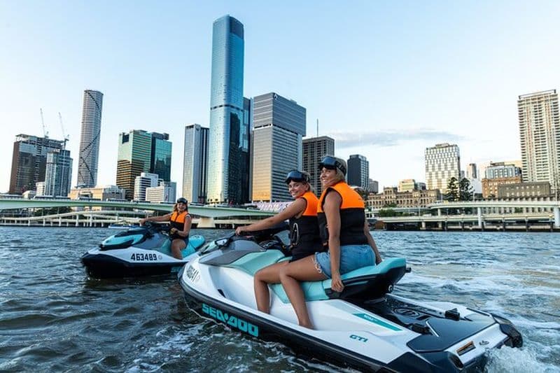 Billet Excursion en jetski de 2 heures au coucher du soleil sur la rivière Brisbane