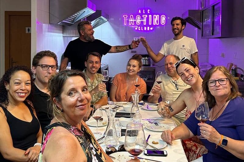 Club de dégustation de vins et de tapas d'Alicante