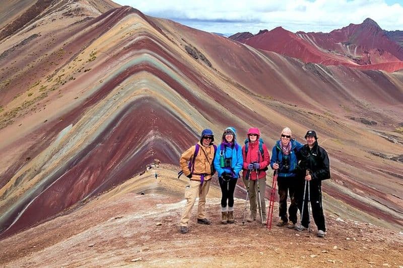 Cusco : Rainbow Mountain, Red Valley Randonnée en accès anticipé avec repas