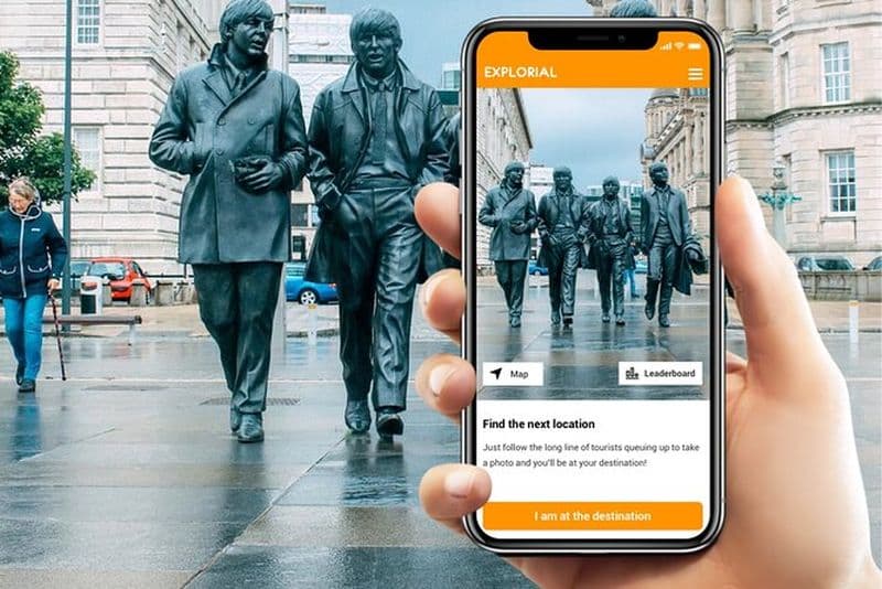 Visite autoguidée de la chasse au trésor et des sites touristiques de Liverpool