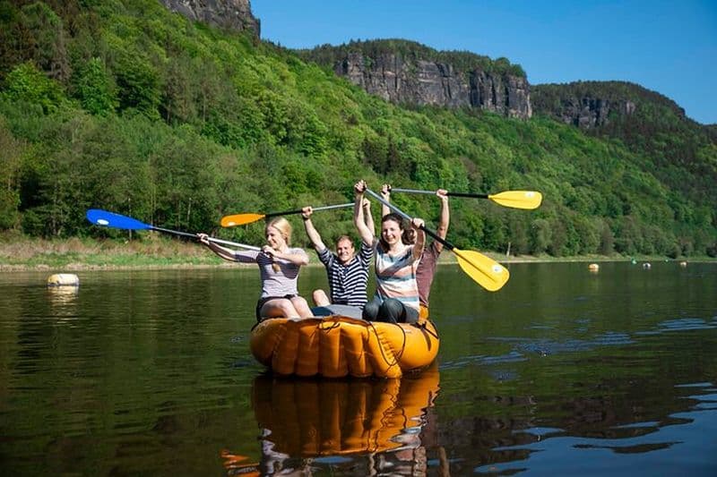 Billet Rafting sur l'Elbe de Děčín à Bad Schandau