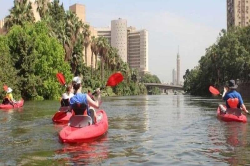 Kayak du Caire sur le Nil